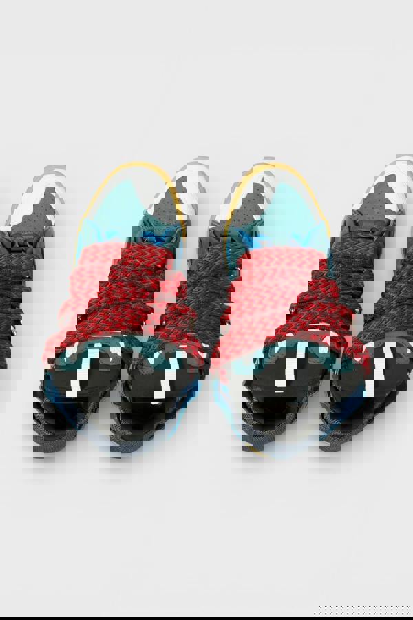 Lanvin Curb Sneakers Blue Red