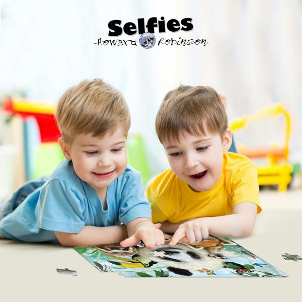Prime 3D Puzzles Prime 3D Howard Robinson Zoo Selfie 63 Piece Puzzle