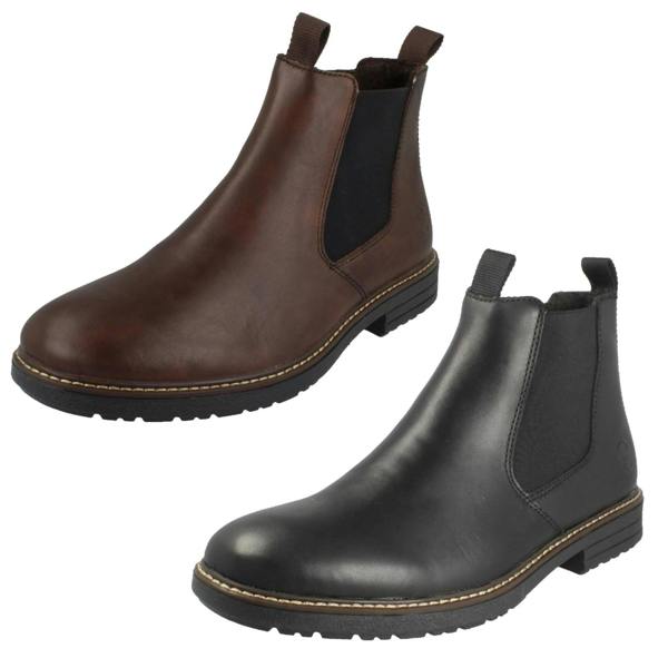Rieker Mens Rieker Smart Zip Up Chelsea Boots 33180