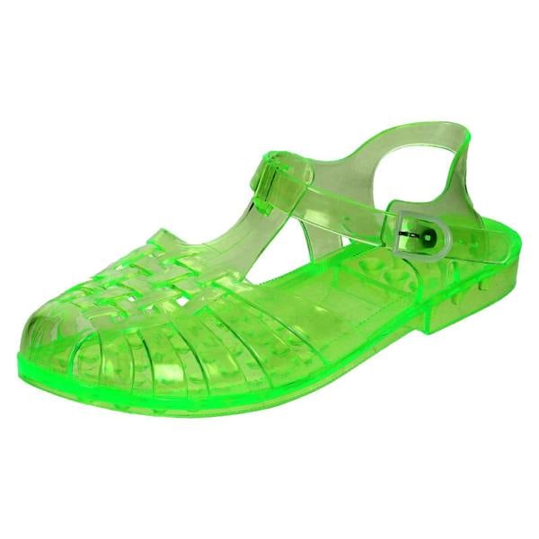 Spot On Ladies Spot On Transparent Jelly Shoes