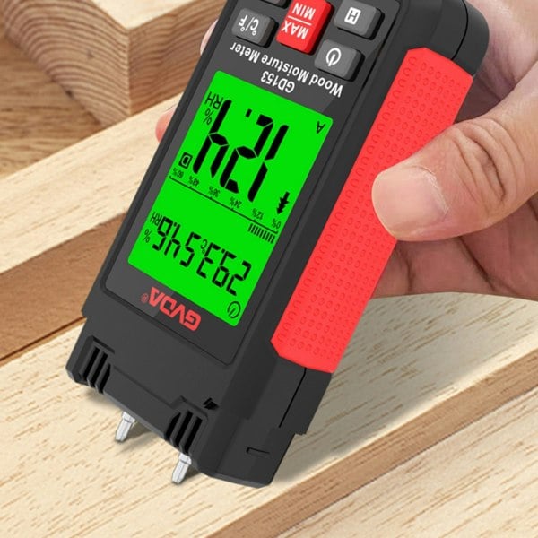 Callow Retail Digital Wood Moisture Meter - Accurate Timber & Concrete Moisture Meter