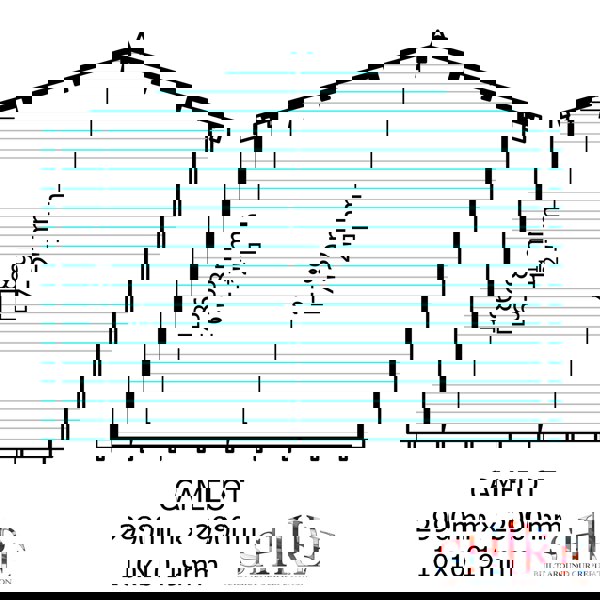 Shire Camelot 10x10 Log Cabin 19mm interlock Cladding - Best Shed