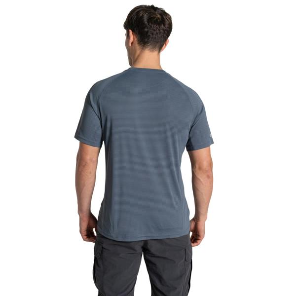 Craghoppers Mens Nosilife T-Shirt - Dark Pewter - 