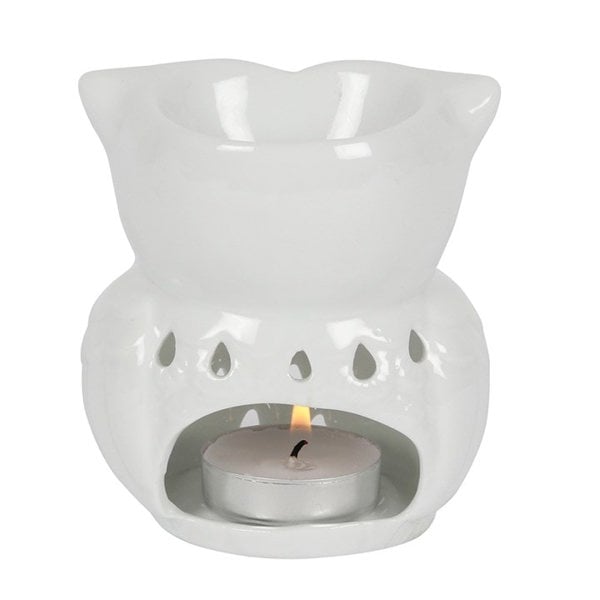 Serano White Owl Oil Burner