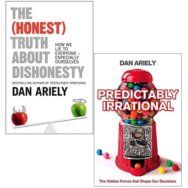 HarperCollins Dan Ariely 2 Books Collection Set By Dan Ariely