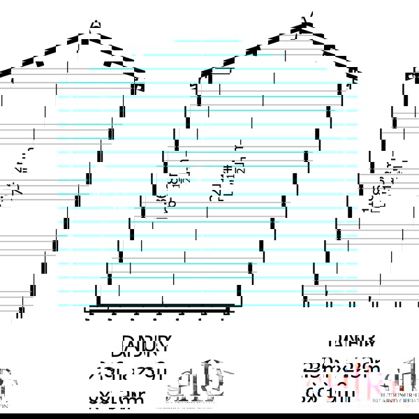 Shire Danbury 8x8 Log Cabin 19mm interlock  Cladding - Best Shed