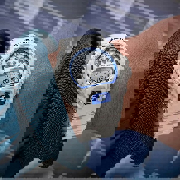 Casio Mens G-Shock Marvel Studios Fantastic Four First Steps White Digital Watch DW-6900HDS-7ER