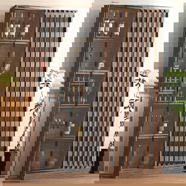 Dory Wine Cabinet, Solid Wood, More Sizes with sage green kitchen cabinets