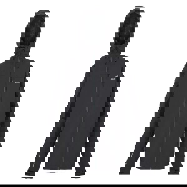 Regatta Mens Birchdale II Waterproof Jacket - Ash/Black - 