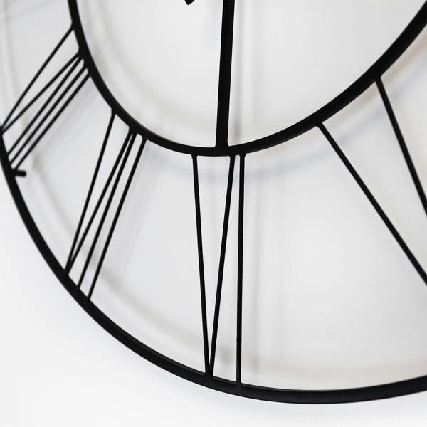 WALPLUS WC2140 - Slim Iron Wall Clock - 56 cm / 22 in