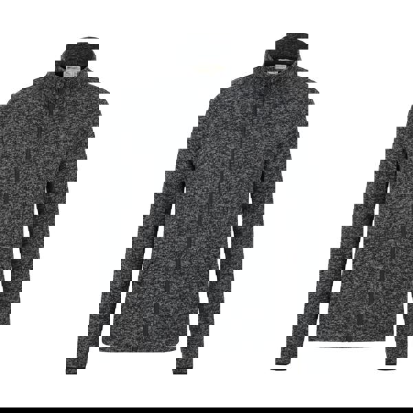 Mountain Warehouse Mens Idris III Full Zip Fleece Jacket - Black