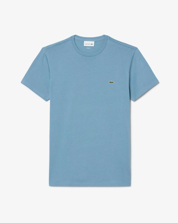 Lacoste Mens Crew Neck Pima Cotton Jersey T - Shirt - Aral 57I | CHO | Designer Mens Short Sleeve T - Shirts & Tops