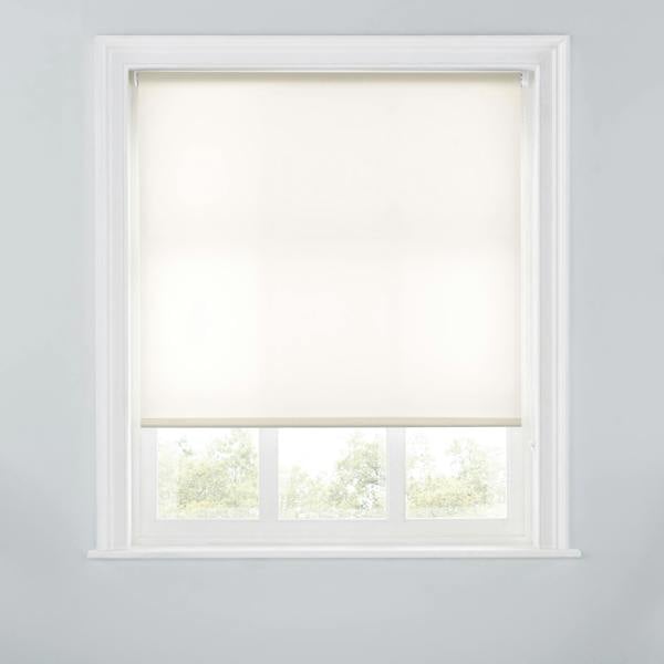 A.Unique Home Trimmable Daylight Roller Blind - 2FT - CREAM - 60cm(W) x 170cm(L)