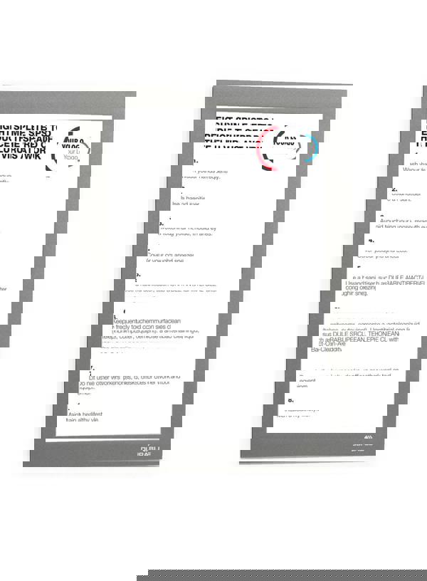 Durable DURAFRAME Self Adhesive Magnetic Signage Frame | 2 Pack | A5 Silver