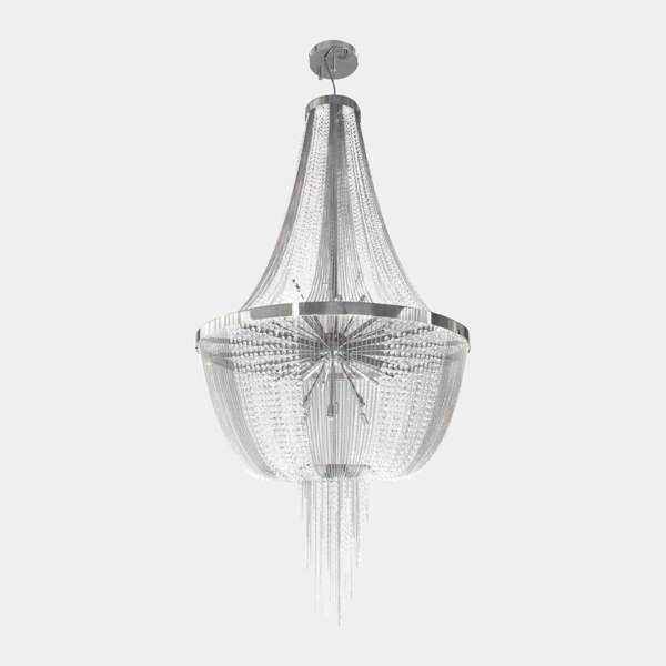 Castro Lighting Luxo Suspension Light with Swarovski Crystals