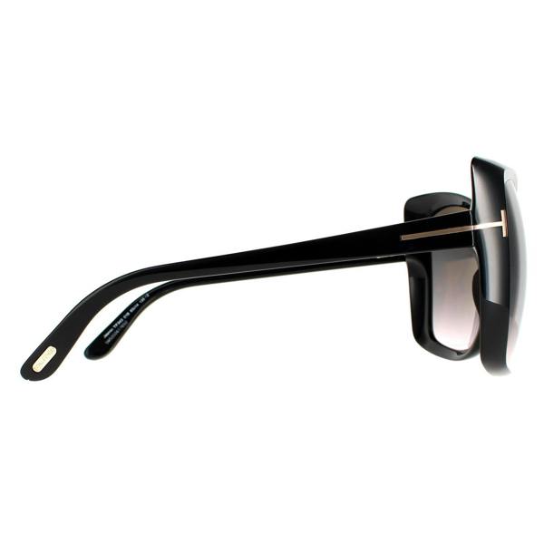 Tom Ford Sunglasses FT0943 Jasmin 01B Shiny Black Smoke Gradient