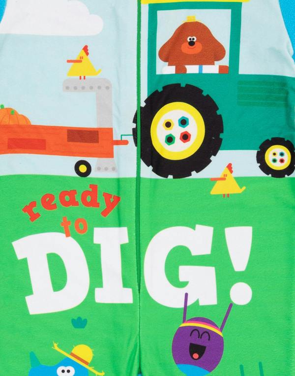Hey Duggee Boys Blue Ready To Dig Onesie
