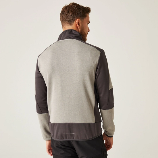 Regatta Unisex Adult E-Volve Knitted Stretch Midlayer - Mineral Grey/Ash