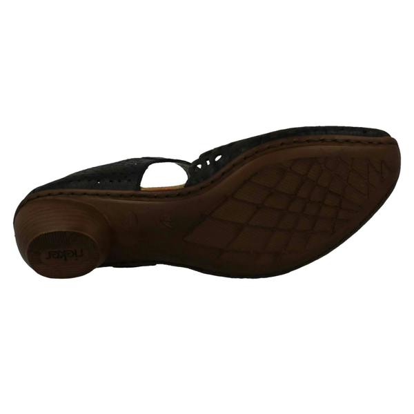 Rieker Ladies Rieker Punched Detailed Summer Shoes 43753