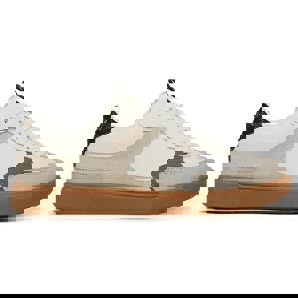 Blowfish Malibu Tastic - Women's White Lace-Up Sneakers