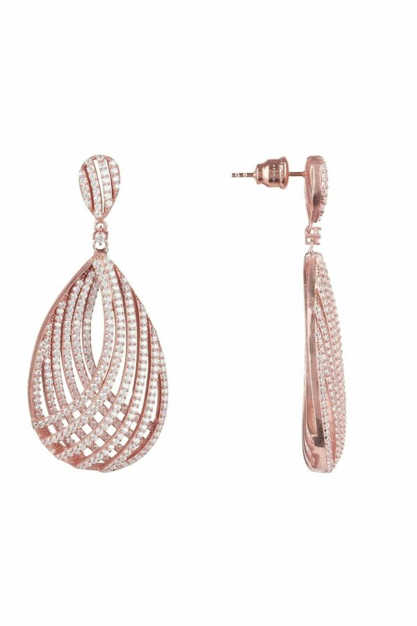 Latelita Vortex Teardrop Earring Rosegold