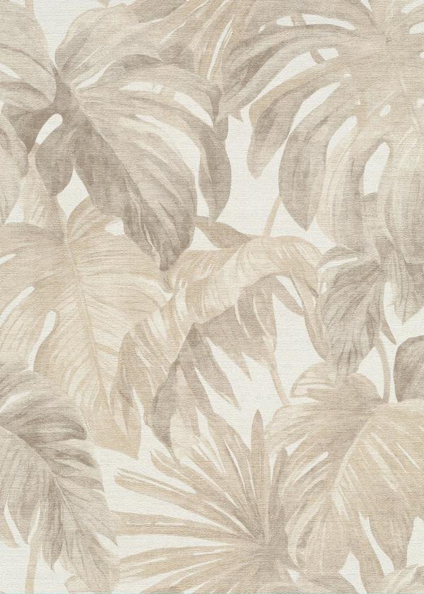 Erismann Misty Monstera Leaf Wallpaper