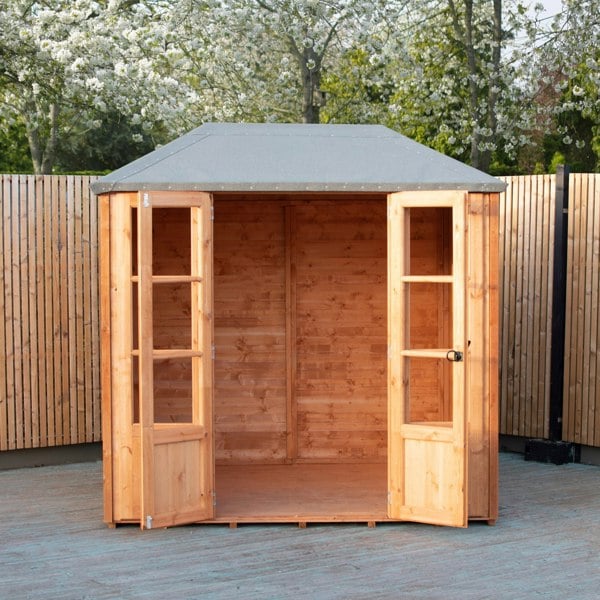 Shire Charleston Summerhouse Hipped Roof - Best Shed