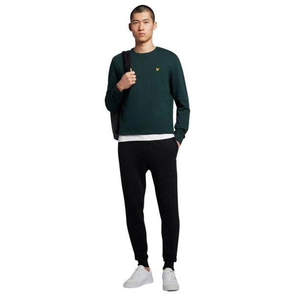 Lyle & Scott Branded Pull-over Jumper - Dark Green