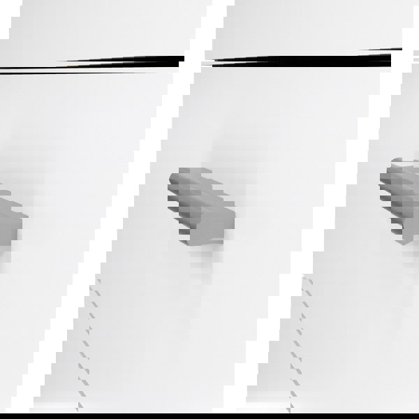 Furniture To Go Pepe Chest of 4 Drawers in Oak with White High Gloss