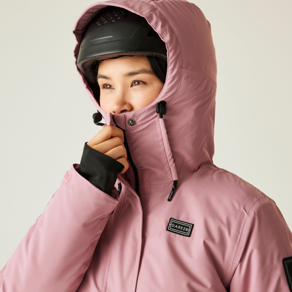 Dare 2B Womens Snowburst II Overhead Ski Jacket - Lilac
