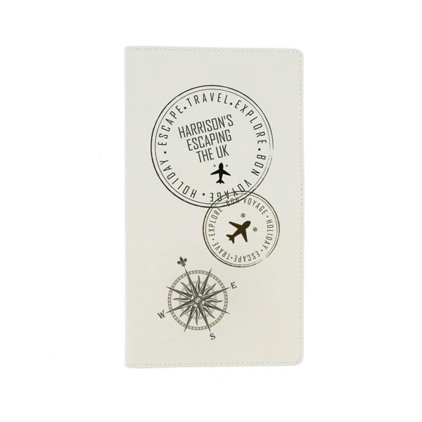 Personalised Memento Company Personalised Stamp Travel Document Holder
