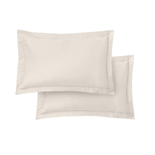 Bianca 400 Thread Count Cotton Sateen Oxford Pillowcase Pair