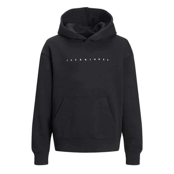 Jack And Jones Boys Fleece Hoodie - Black - 