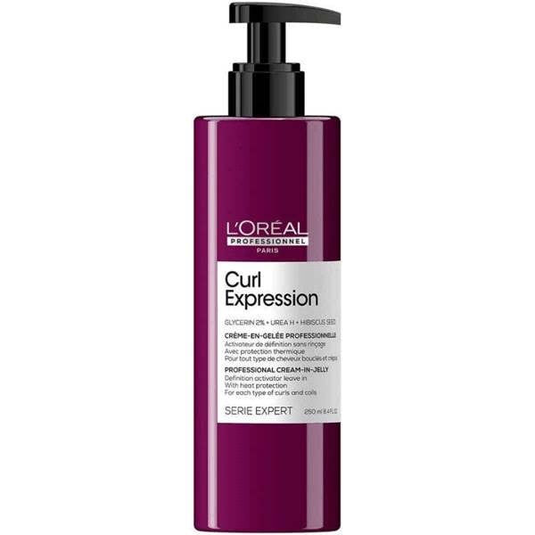 L'Oreal Curl Expression hair product bottle on a white background