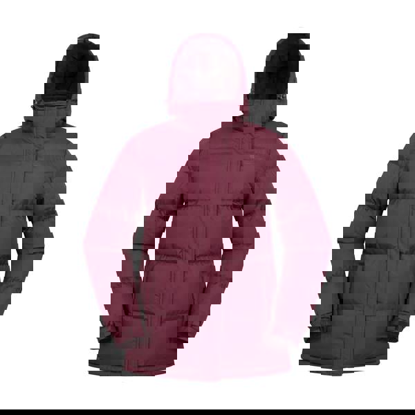 Mountain Warehouse Womens/Ladies Waterproof Padded Jacket - Burgundy