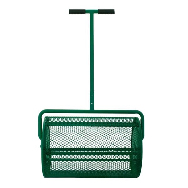 T-Mech Compost & Peat Moss Spreader - Green