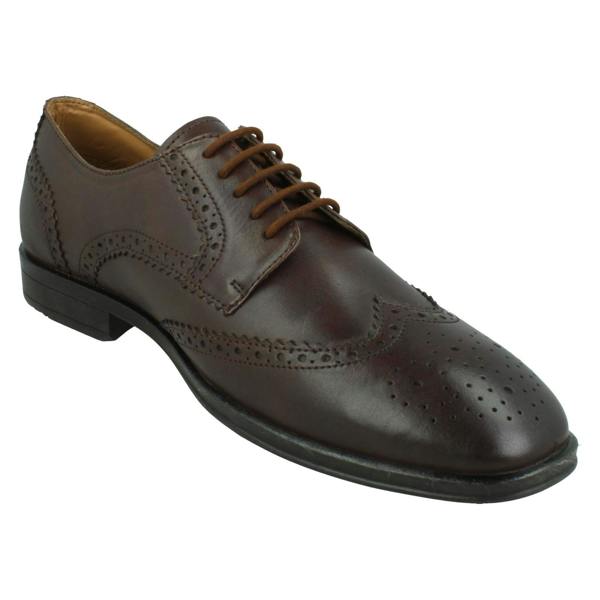Thomas Blunt Mens Thomas Blunt Smart Wingtip Lace Up Leather Brogue Shoes A2201