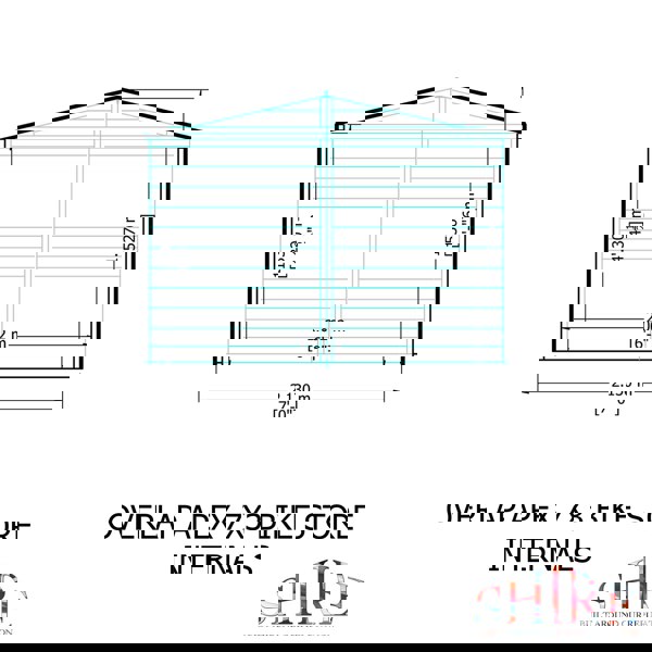 Shire Apex Bike Overlap Store no floor 7x3 - Best Shed