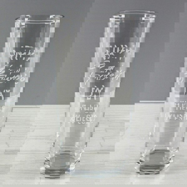 Personalised Memento Company Personalised Father's Day Pint Glass