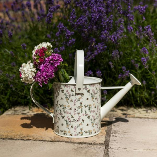 The British Gardening Company 3L Sketchy Bees Outdoor Metal Watering Can