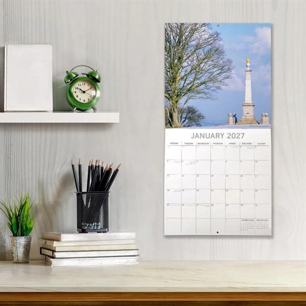 Buckinghamshire Calendar 2027, Wall Calendars, Month To View, Travel, Gift