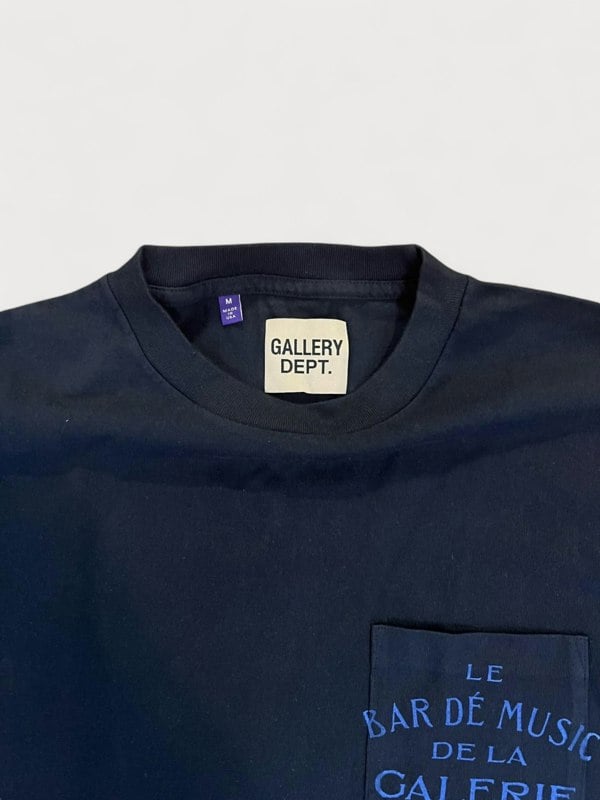 Gallery Dept. Le Bar Shop L/S Tee Black - Mens