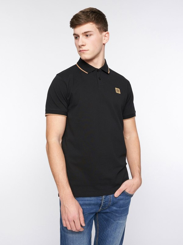 Duck and Cover Wilkins Polo - Black