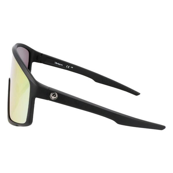 Dragon AMPED - Matte Black with Lumalens Red Ionized Lens