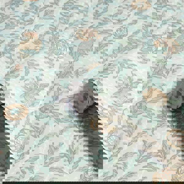 William Morris At Home Bird & Pomegranate Wallpaper | Duck Egg