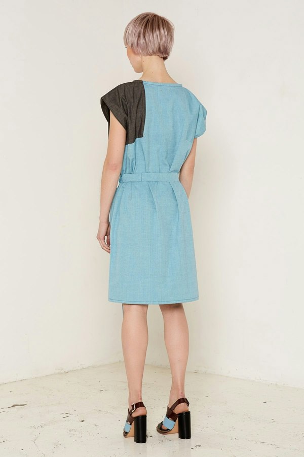 Bo Carter Elara Dress - Aqua