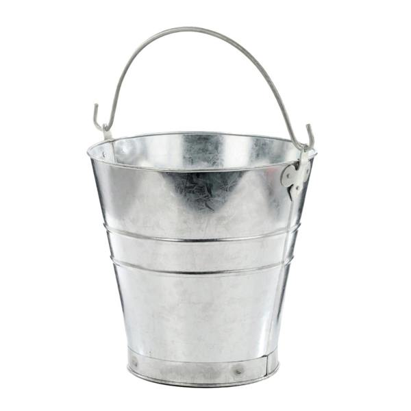 Leecroft Heavy Duty Galvanised Bucket 12L - One Colour