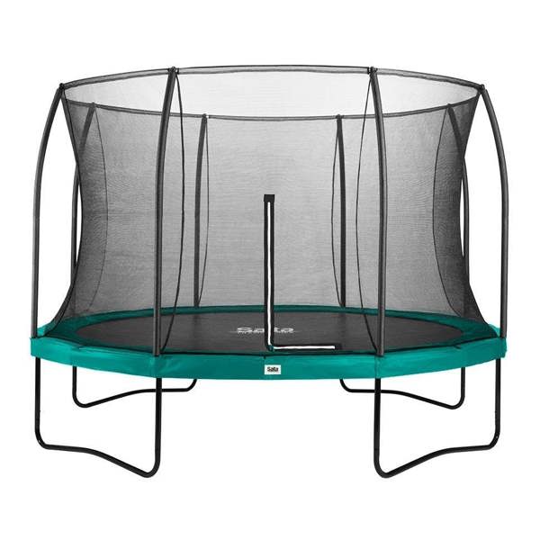 14ft Salta Green Round Comfort Edition Trampoline with Enclosure (5078G)