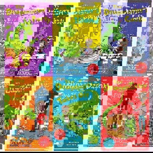 Josh Laceys 8 Book Set - The Dragonsitter Detective Trick Or Treat To The Rescue Party..