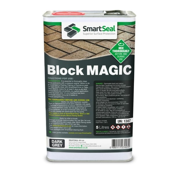 Smartseal Block Magic, Dark Grey, 5 Litre